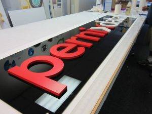 custom sign fabrication